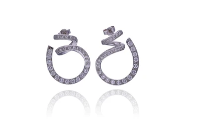 Orecchini con diamanti - Asta Preziosi