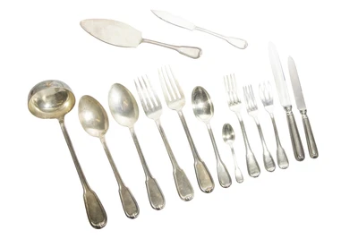 Servizio di posate in argento - Asta Preziosi Servizio di posate in argento - Asta Preziosi