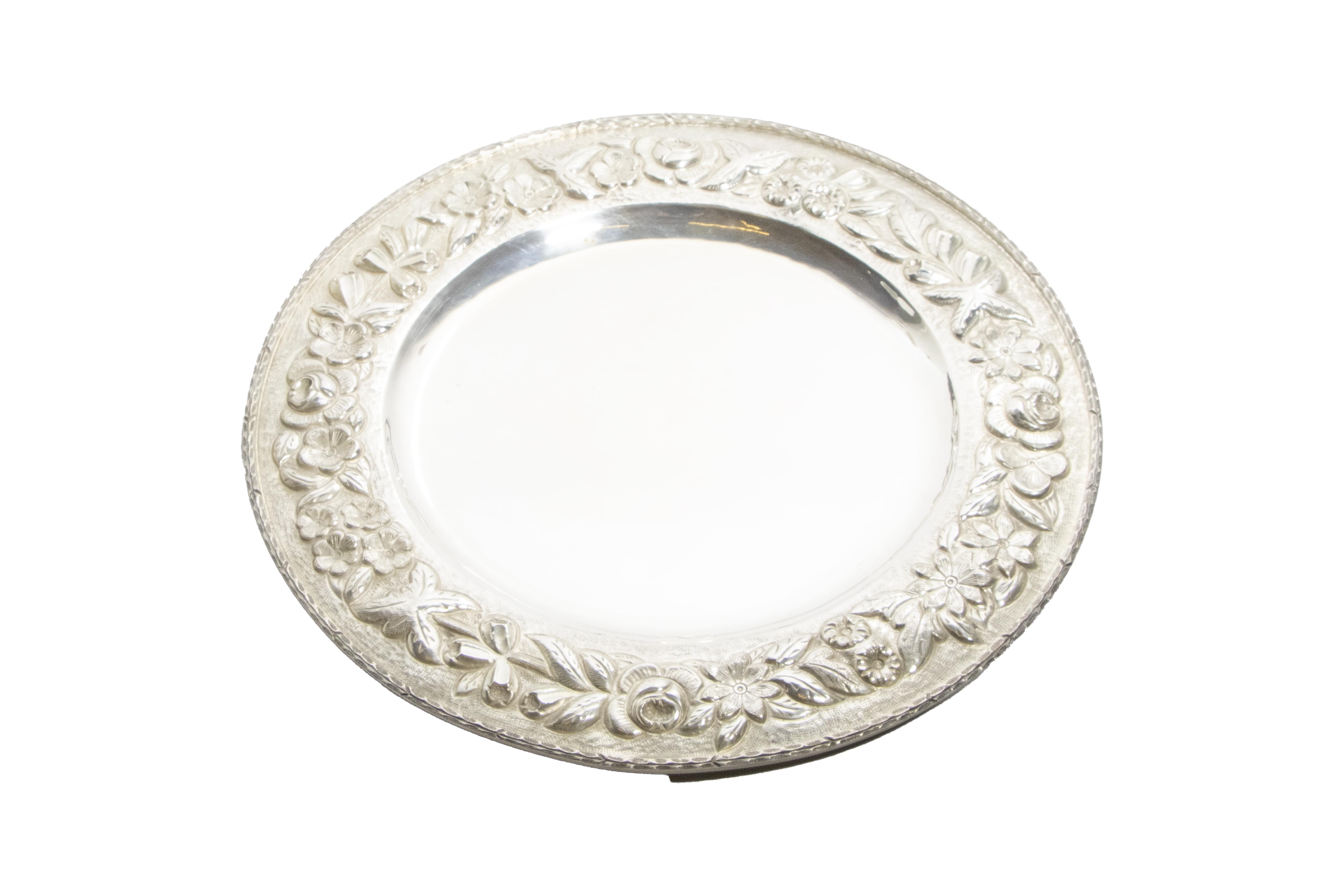 6 sottopiatti in argento - Asta Preziosi