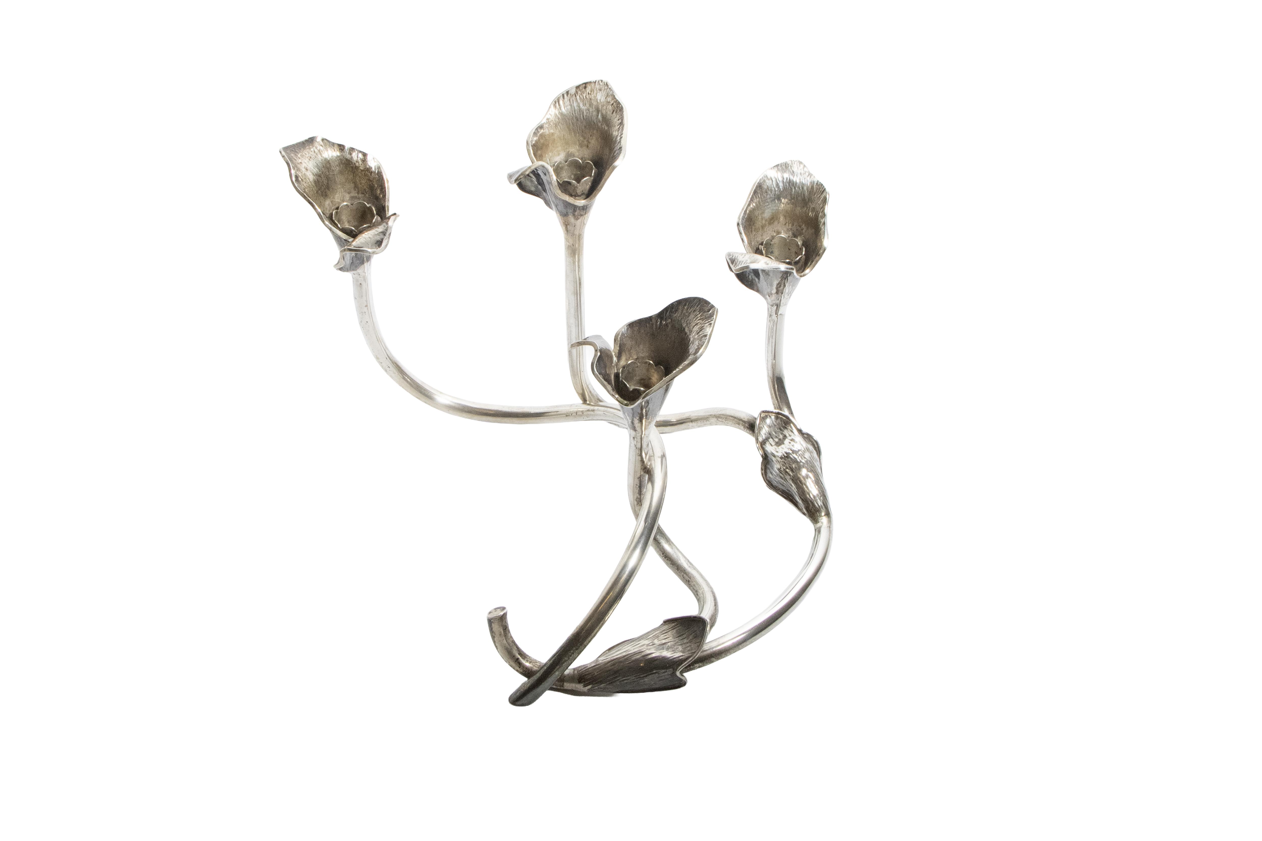 Candelabro in argento - Asta Preziosi