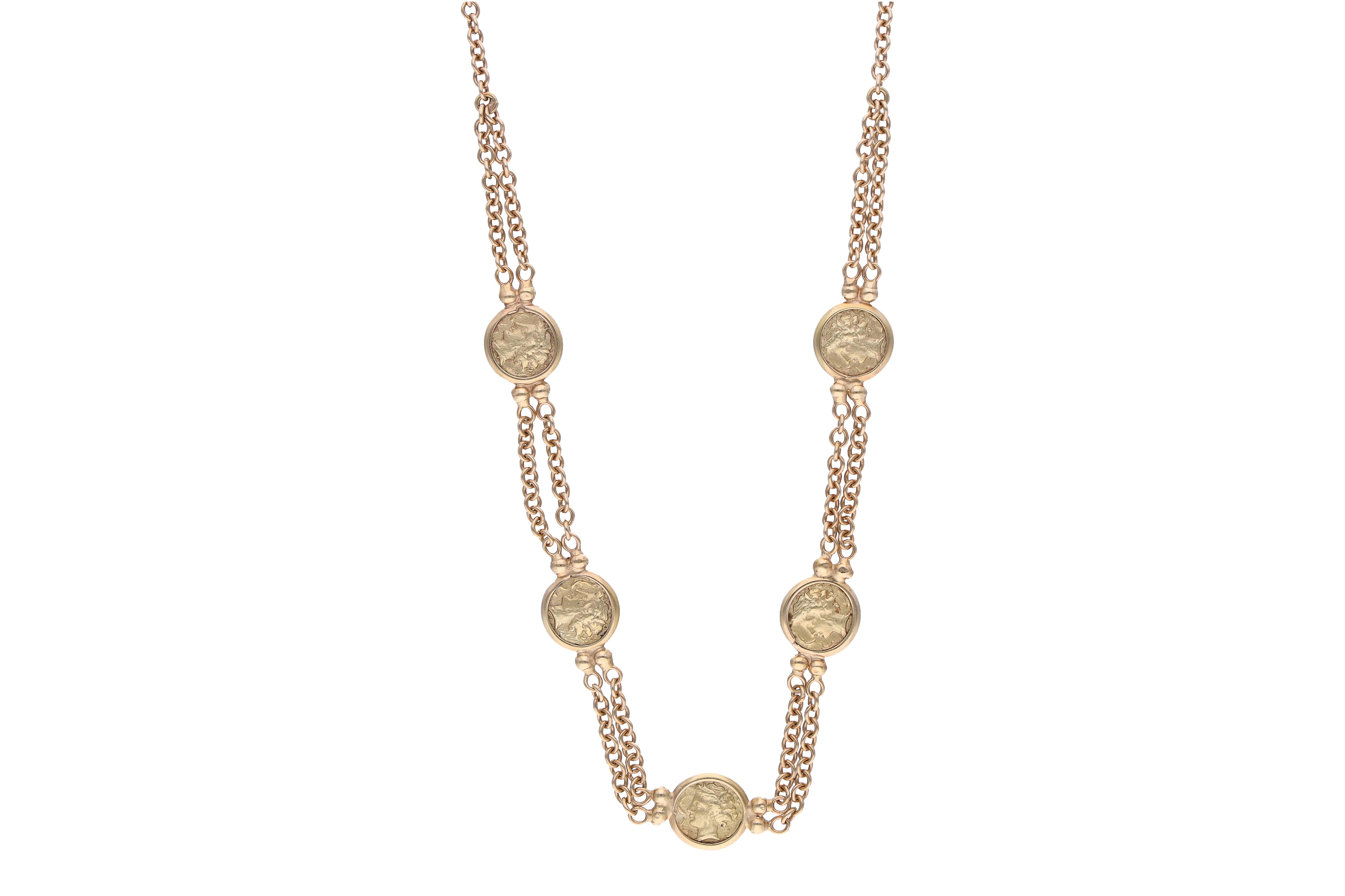 Collana in oro - Asta Preziosi