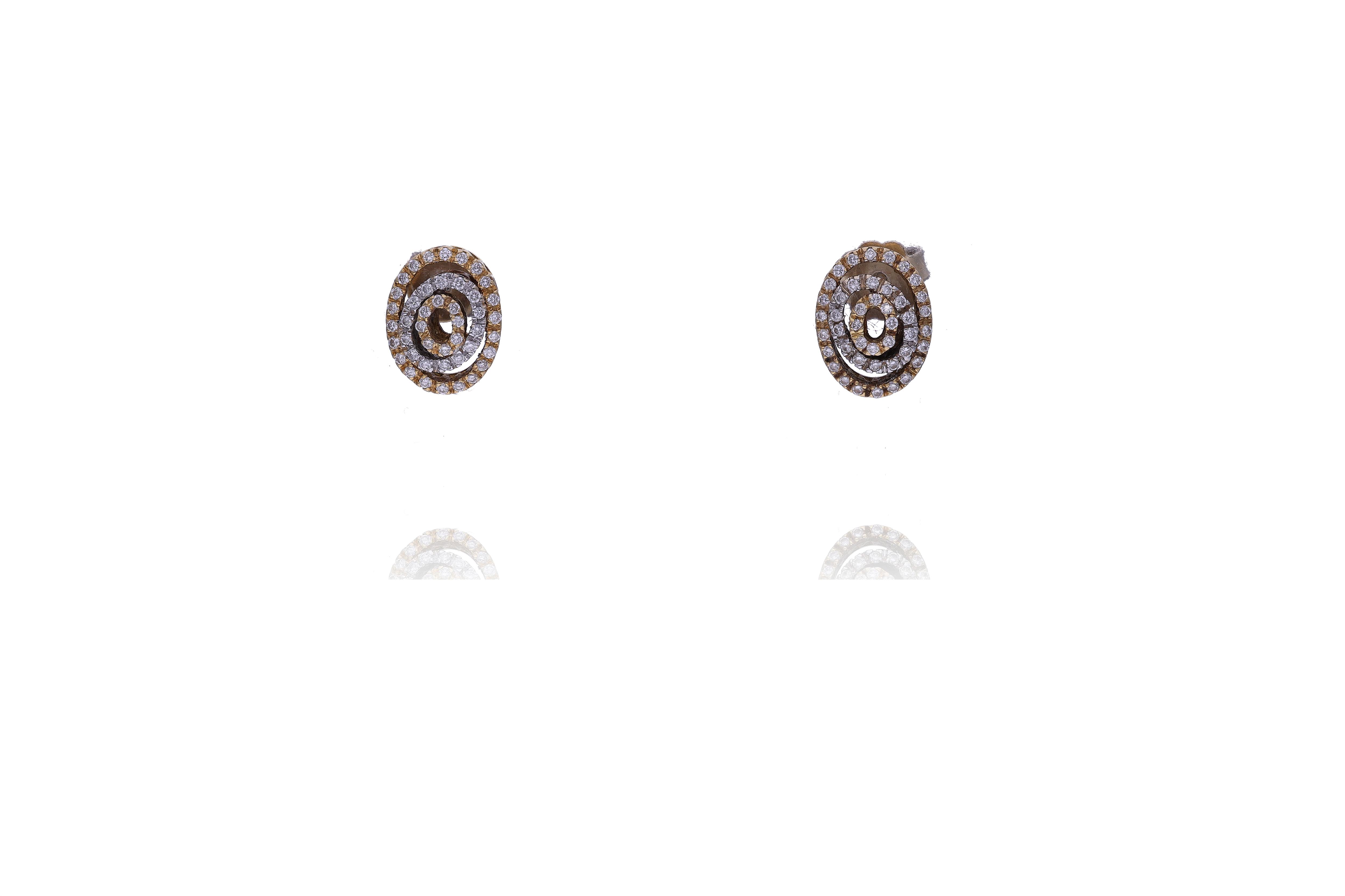 Orecchini con diamanti - Asta Preziosi