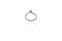 Anello con diamante - Asta Preziosi