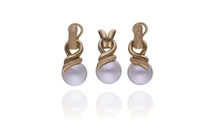 Parure con perle mabe' - Asta Preziosi