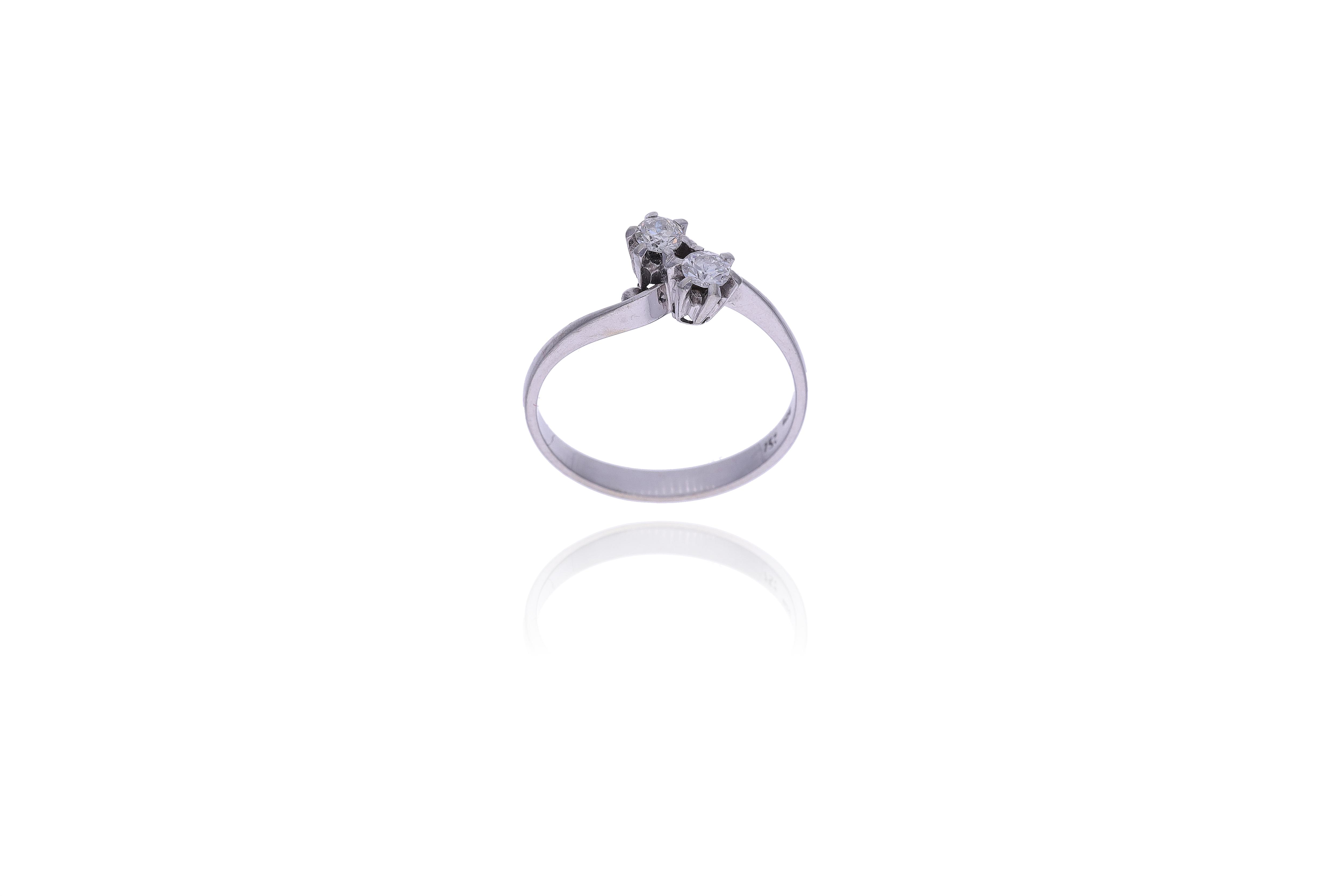 Anello con diamanti - Asta Preziosi