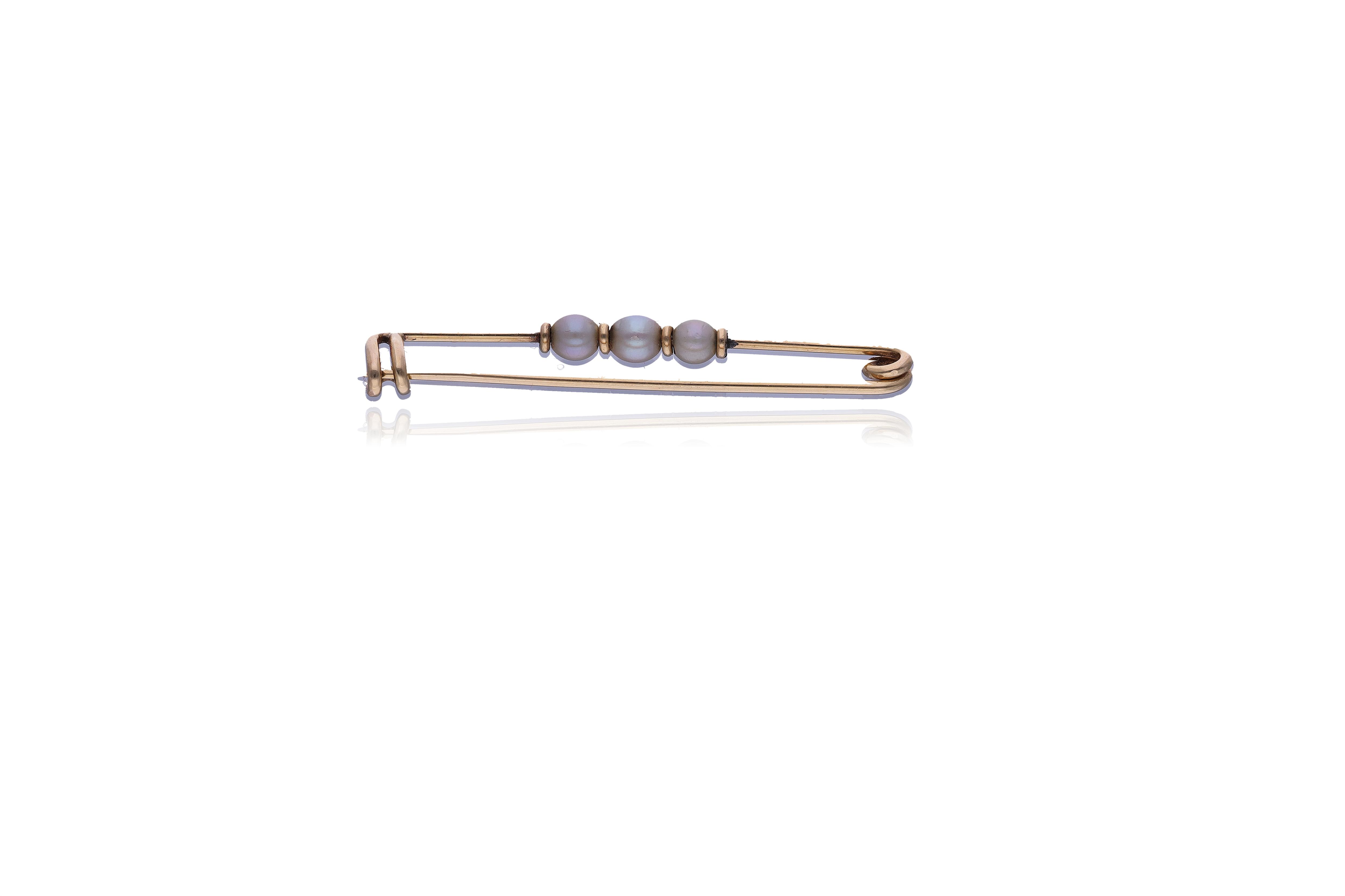 Spilla con perle coltivate - Asta Preziosi