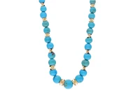 Collana con turchese trattato - Asta Preziosi