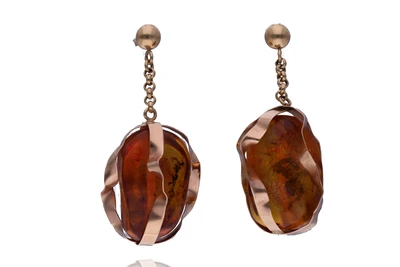 Orecchini con pietre - Asta Preziosi