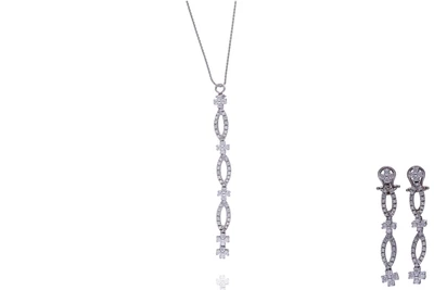 Parure con diamanti - Asta Preziosi