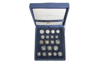 20 medaglie realizzate in argento 986 - Asta Preziosi