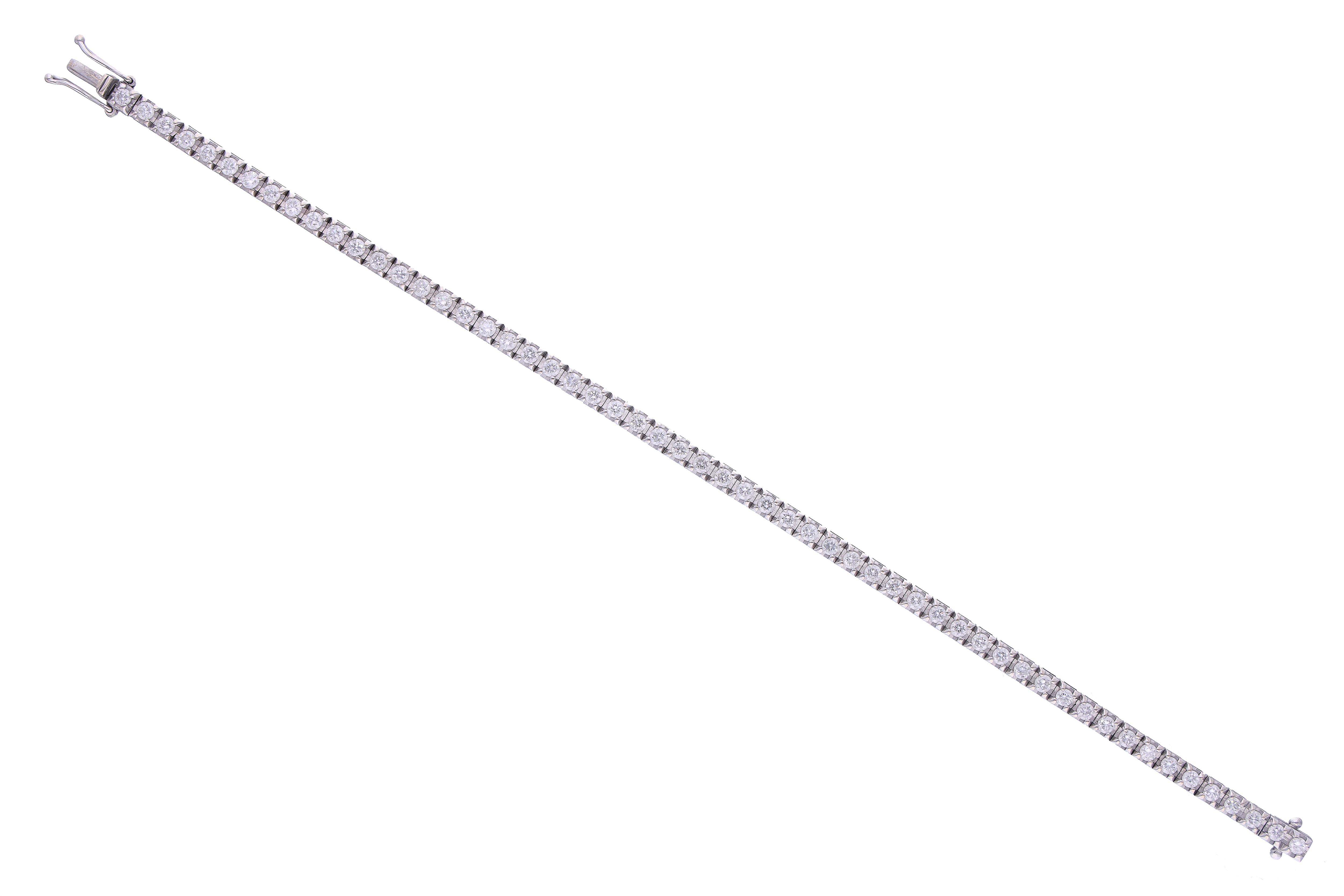 Bracciale con diamanti - Asta Preziosi