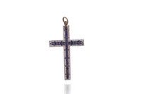 Ciondolo con zaffiri e microperle - Asta Preziosi