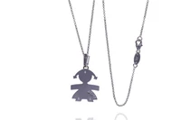 Le Bebé, collana con ciondolo con diamanti in oro - Asta Preziosi