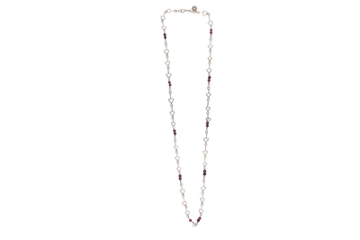 Collana con granati - Asta Preziosi