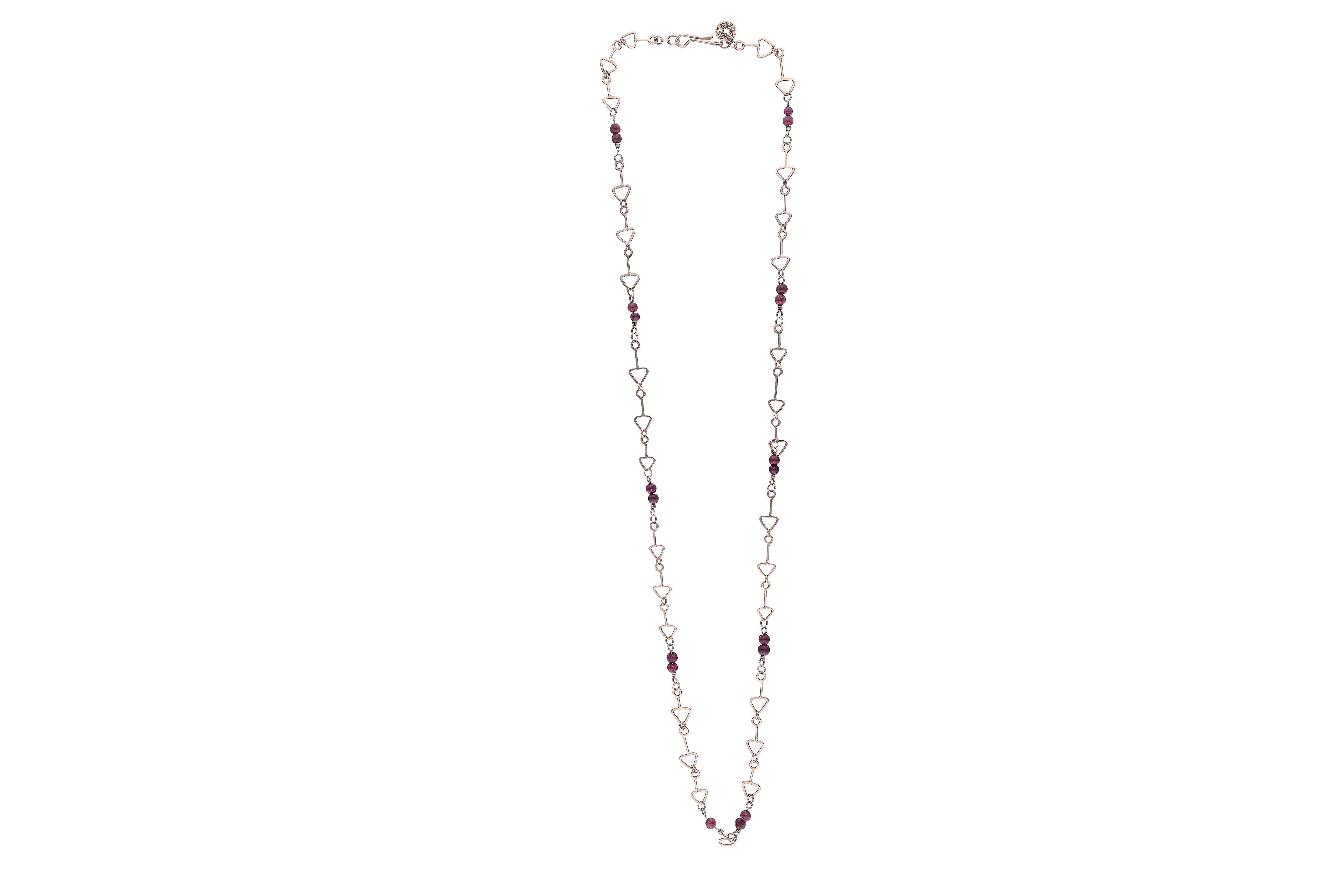 Collana con granati - Asta Preziosi