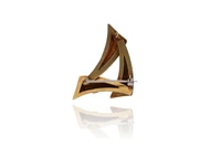 Spilla in oro - Asta Preziosi