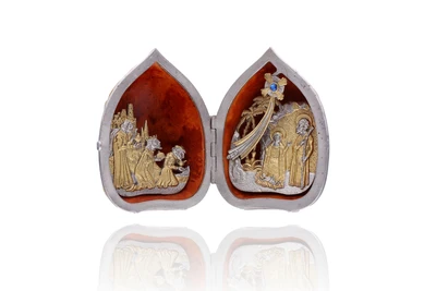 Soprammobile con parti in argento - Asta Preziosi