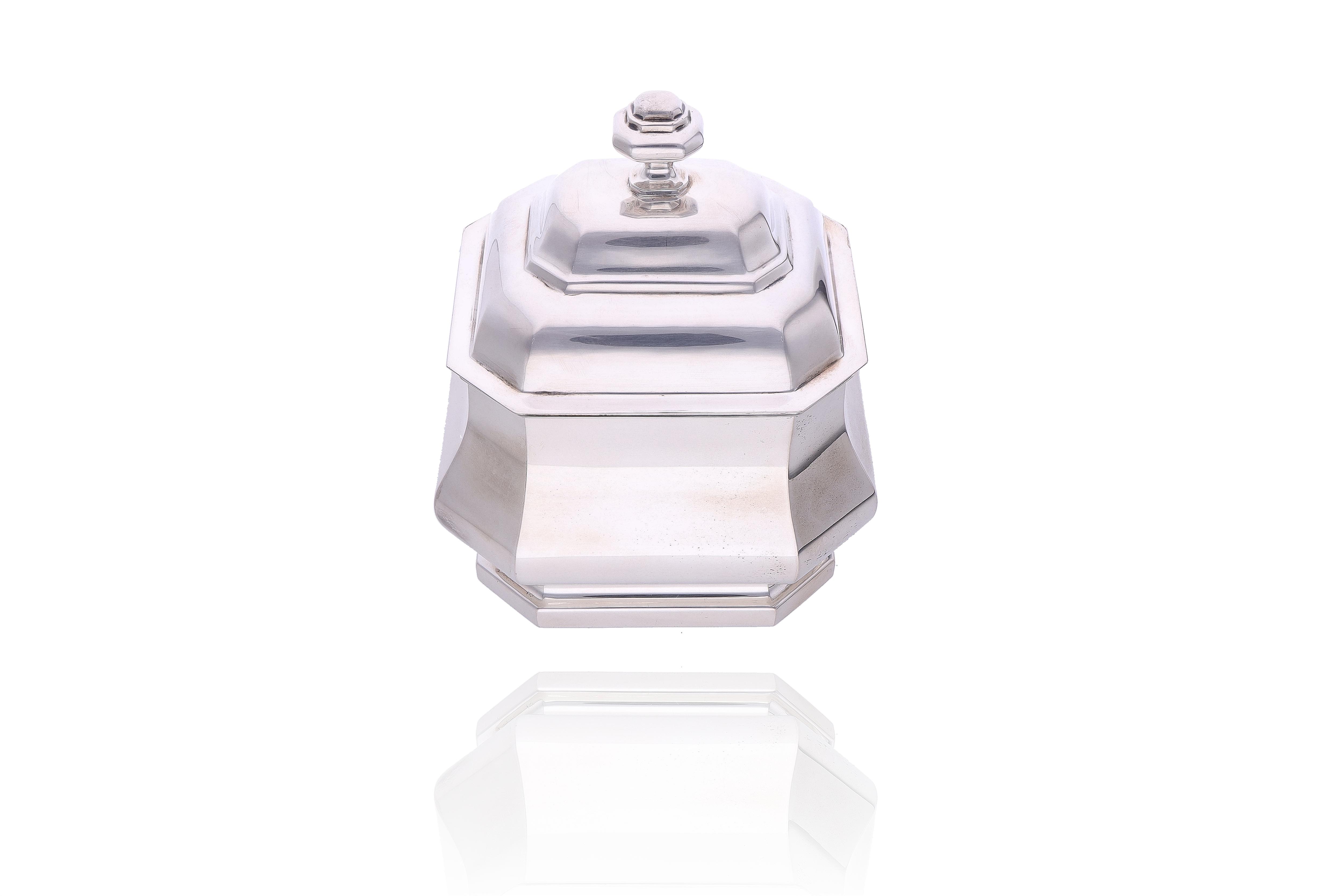 Porta tea in argento - Asta Preziosi