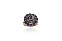 Anello con diamanti e zaffiri - Asta Preziosi Anello con diamanti e zaffiri - Asta Preziosi