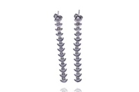 Orecchini con diamanti in oro - Asta Preziosi