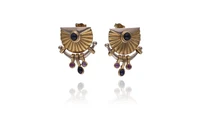 Orecchini con zaffiri e rubini - Asta Preziosi