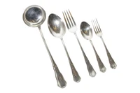 Servizio di posate in argento - Asta Preziosi Servizio di posate in argento - Asta Preziosi