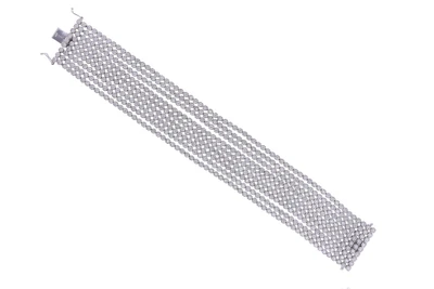 Bracciale con diamanti - Asta Preziosi