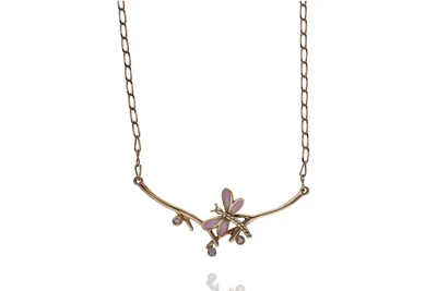 Collana con diamanti e smalto - Asta Preziosi