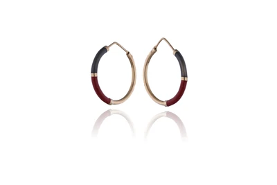 Orecchini con smalti - Asta Preziosi