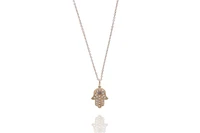 Collana con ciondolo con diamanti e pietra - Asta Preziosi