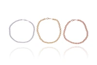 Tre bracciali in oro - Asta Preziosi