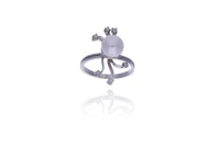 Anello con diamanti e perla coltivata - Asta Preziosi