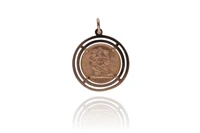 Ciondolo in oro - Asta Preziosi