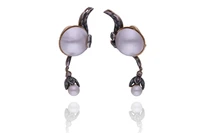 Orecchini con diamanti, perle coltivate e perle mabe' - Asta Preziosi Orecchini con diamanti, perle coltivate e perle mabe' - Asta Preziosi