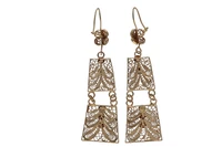 Orecchini in oro - Asta Preziosi