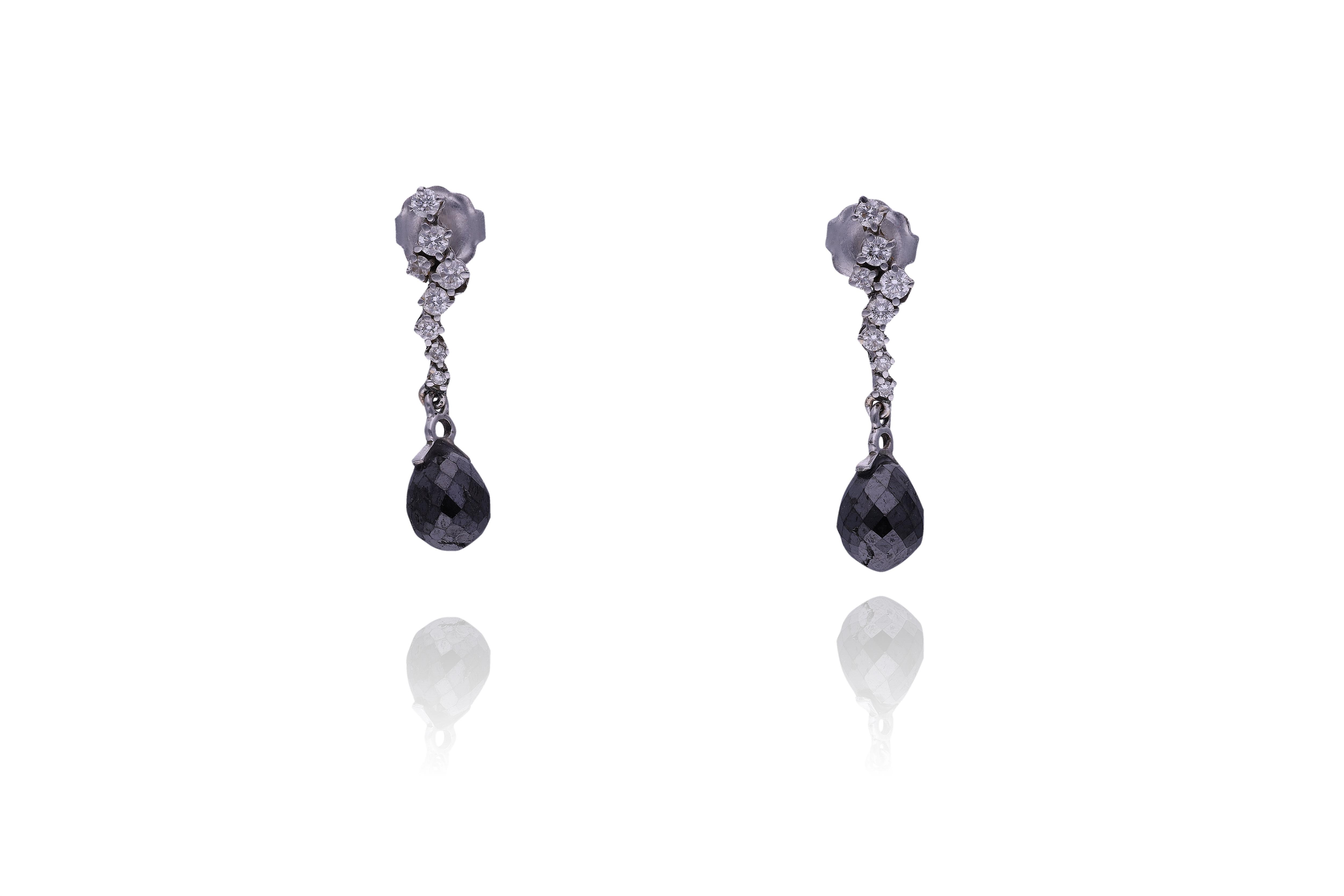 Orecchini con diamanti - Asta Preziosi