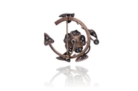 Spilla con perla coltivata e diamanti - Asta Preziosi Spilla con perla coltivata e diamanti - Asta Preziosi