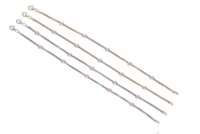 Quattro bracciali in oro - Asta Preziosi