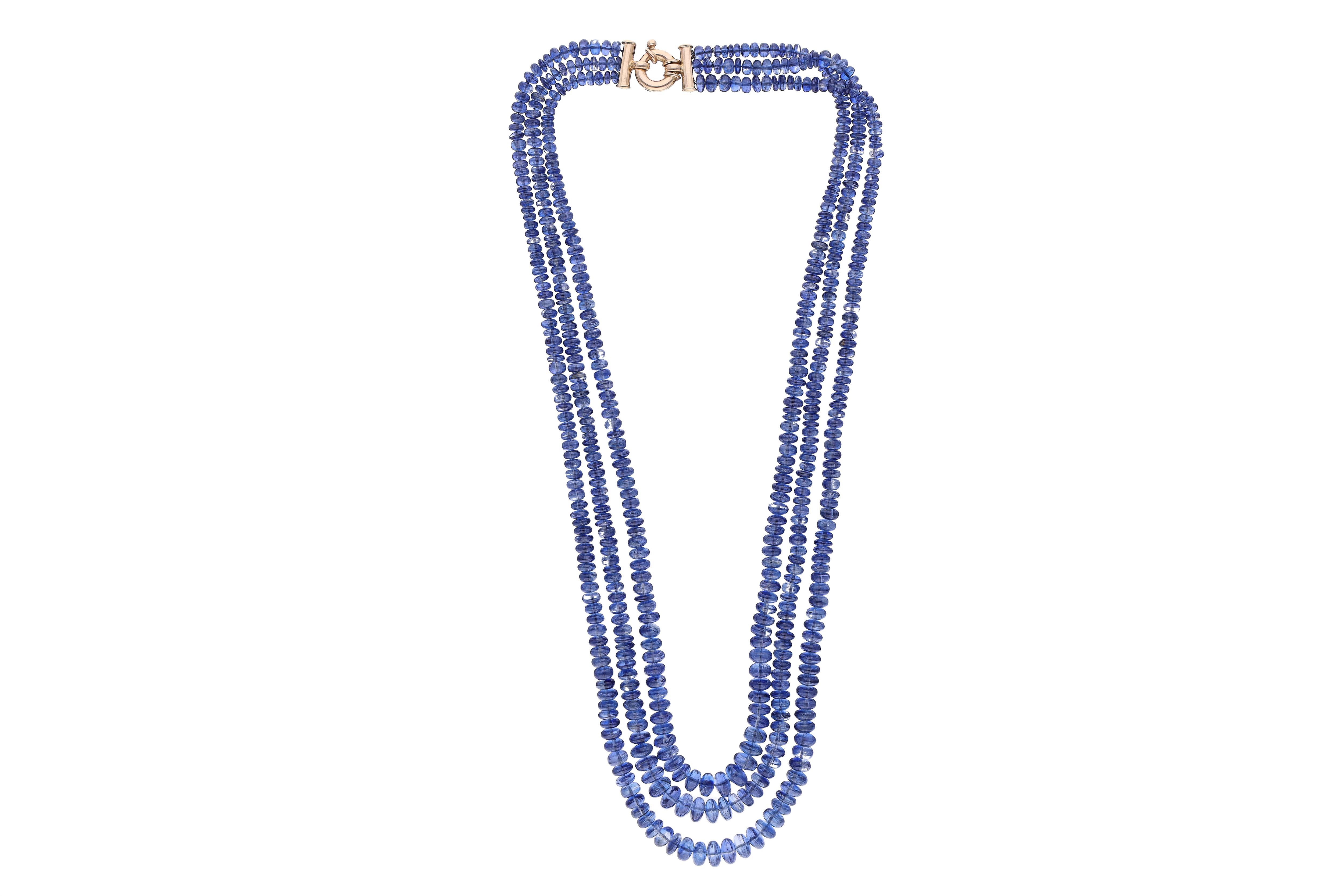 Collana con cianiti - Asta Preziosi