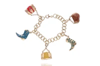 Bracciale con ciondoli - Asta Preziosi