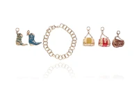 Bracciale con ciondoli - Asta Preziosi