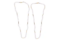 Due collane di perle coltivate - Asta Preziosi