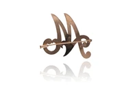 Spilla in oro - Asta Preziosi