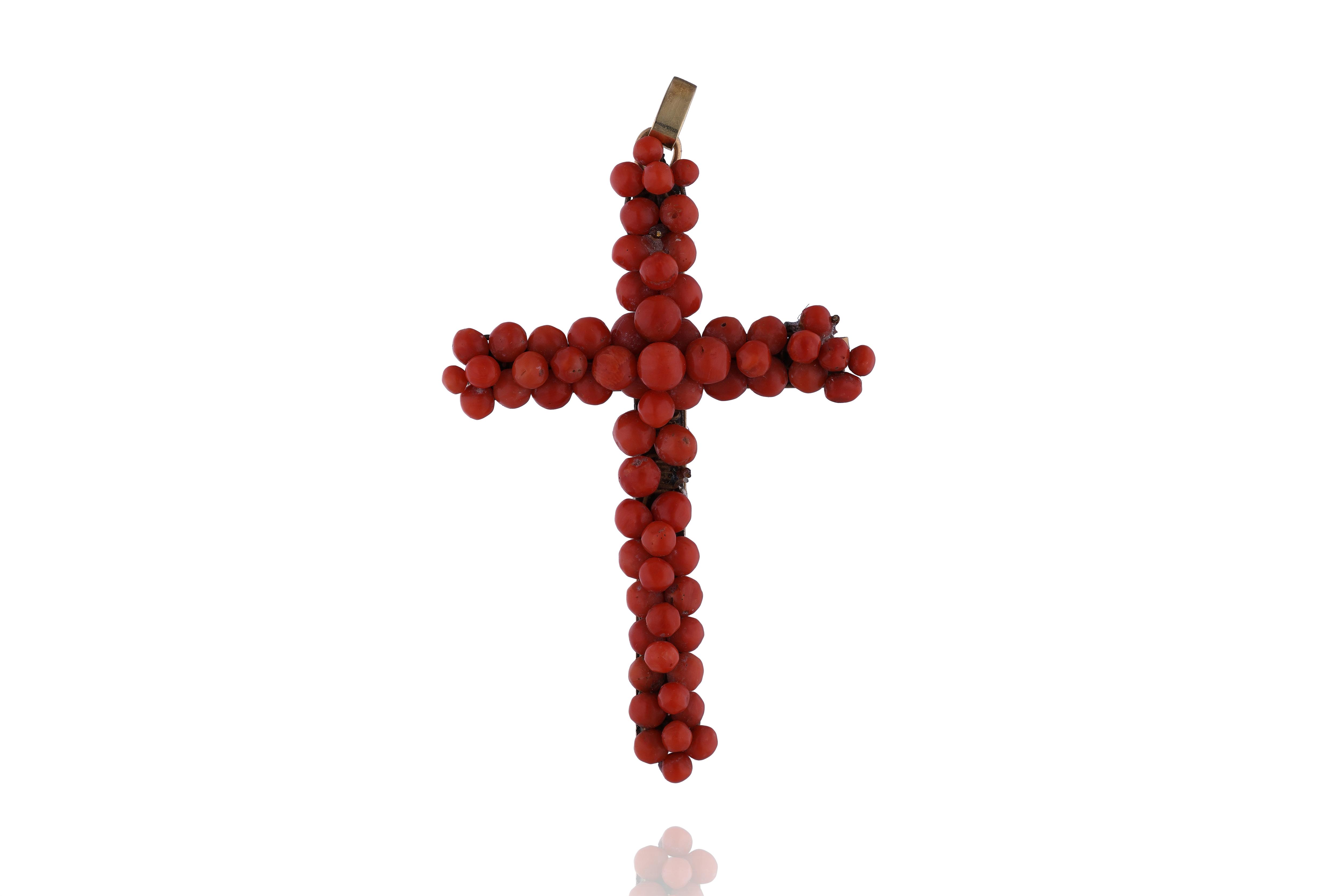 Ciondolo con corallo - Asta Preziosi