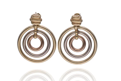 Chimento orecchini in oro - Asta Preziosi