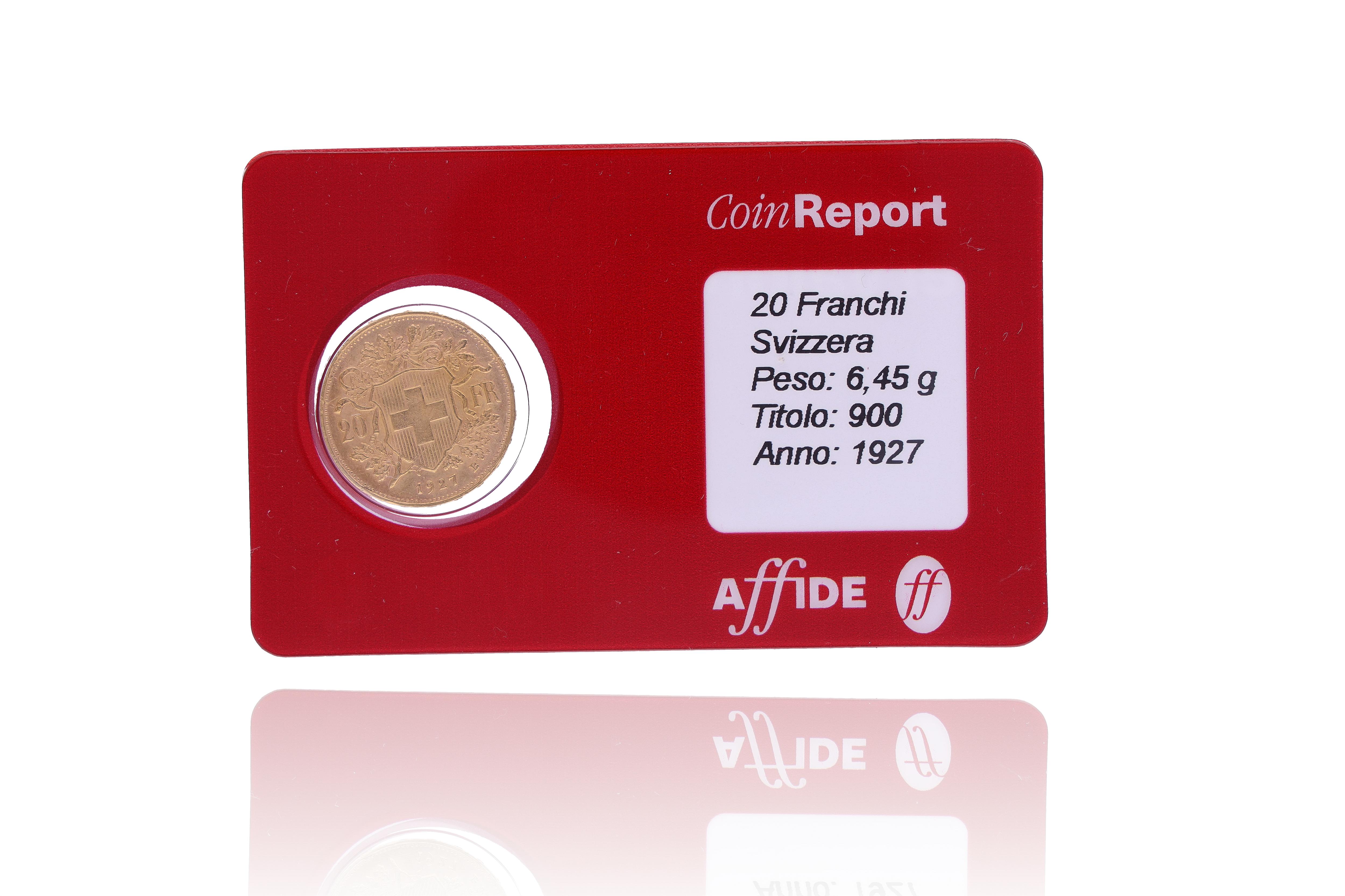 20 Franchi svizzeri - Asta Preziosi