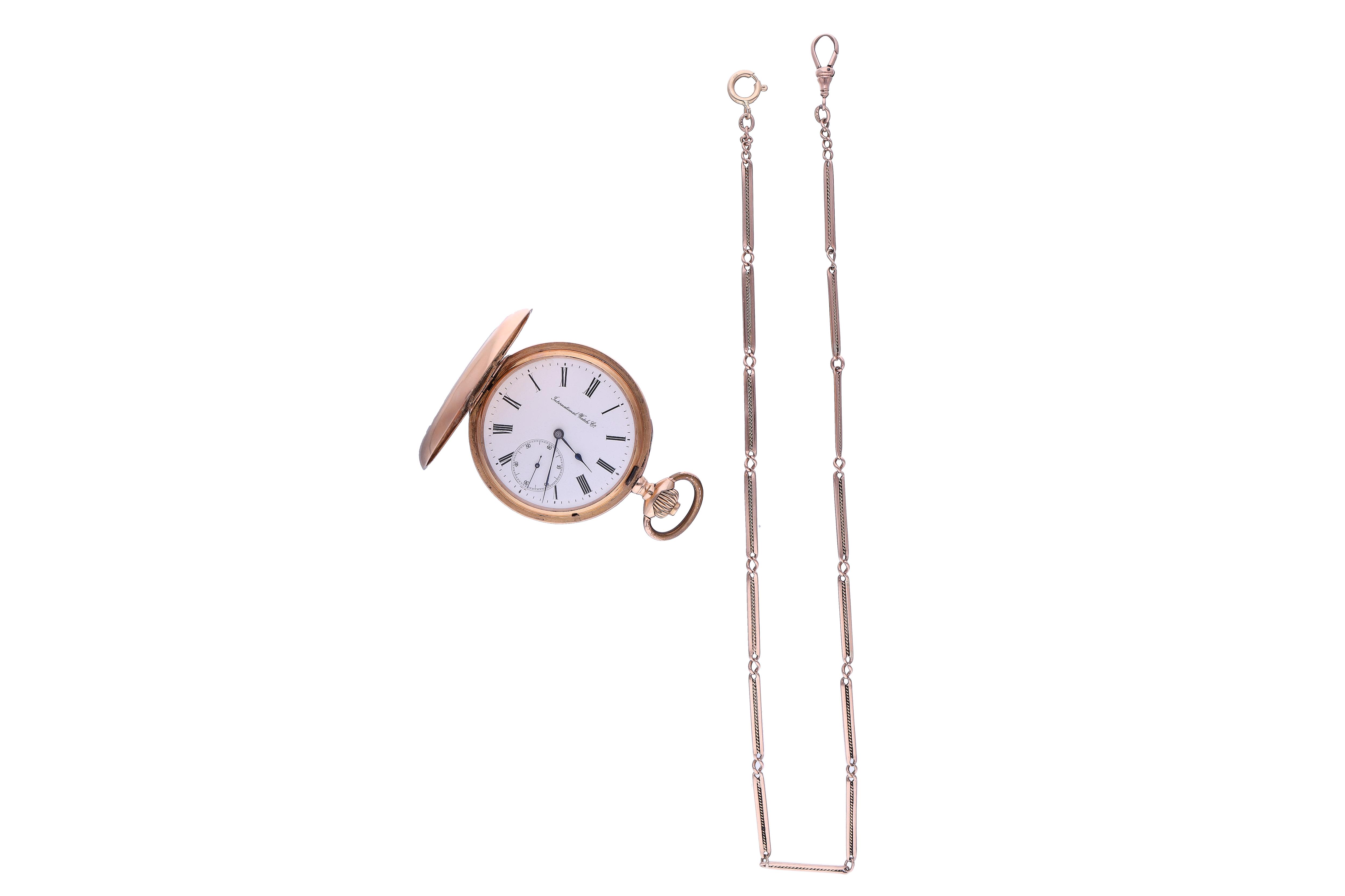 International Watch, orologio da tasca e catena - Asta Preziosi