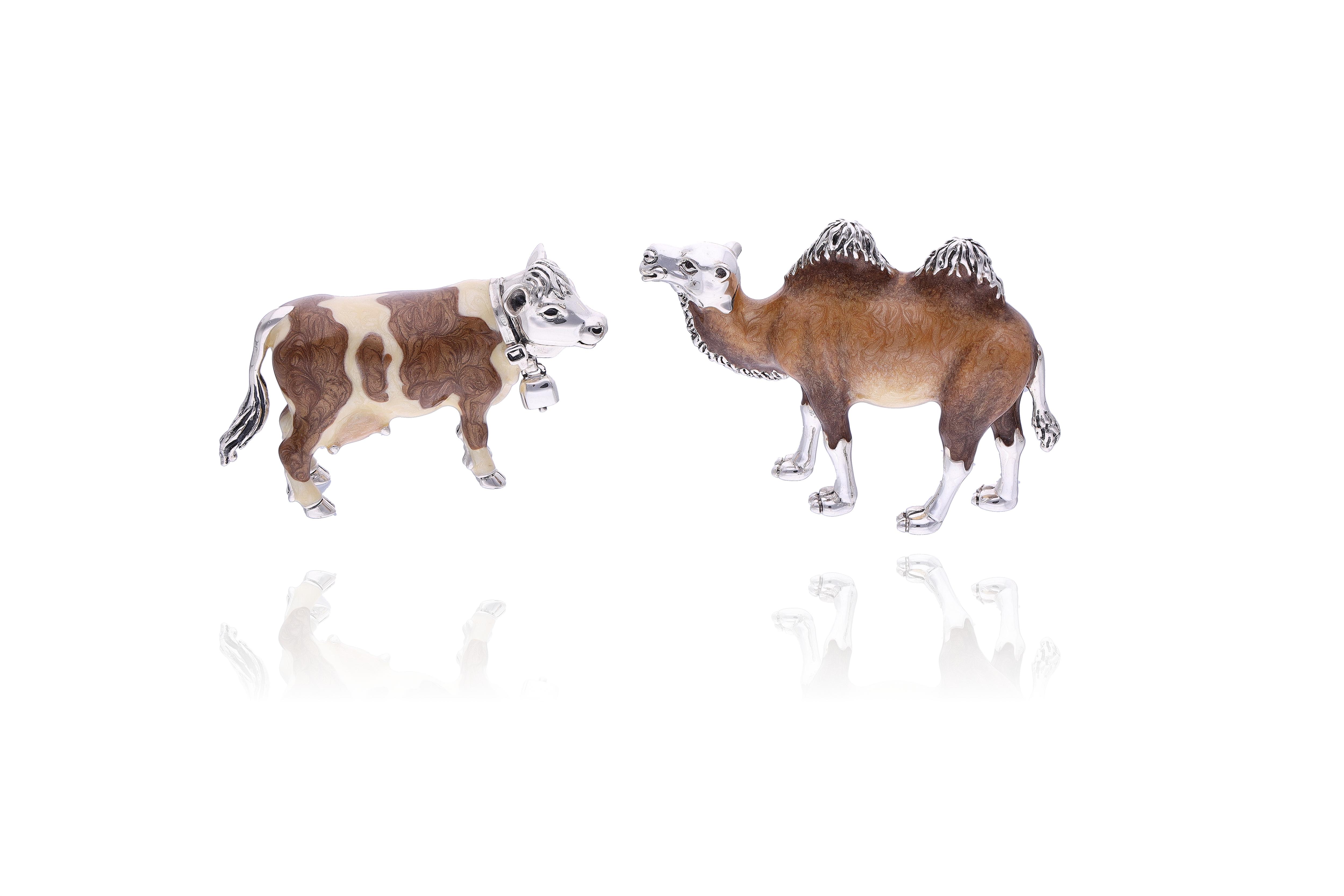 Saturno, coppia di miniature in argento - Asta Preziosi