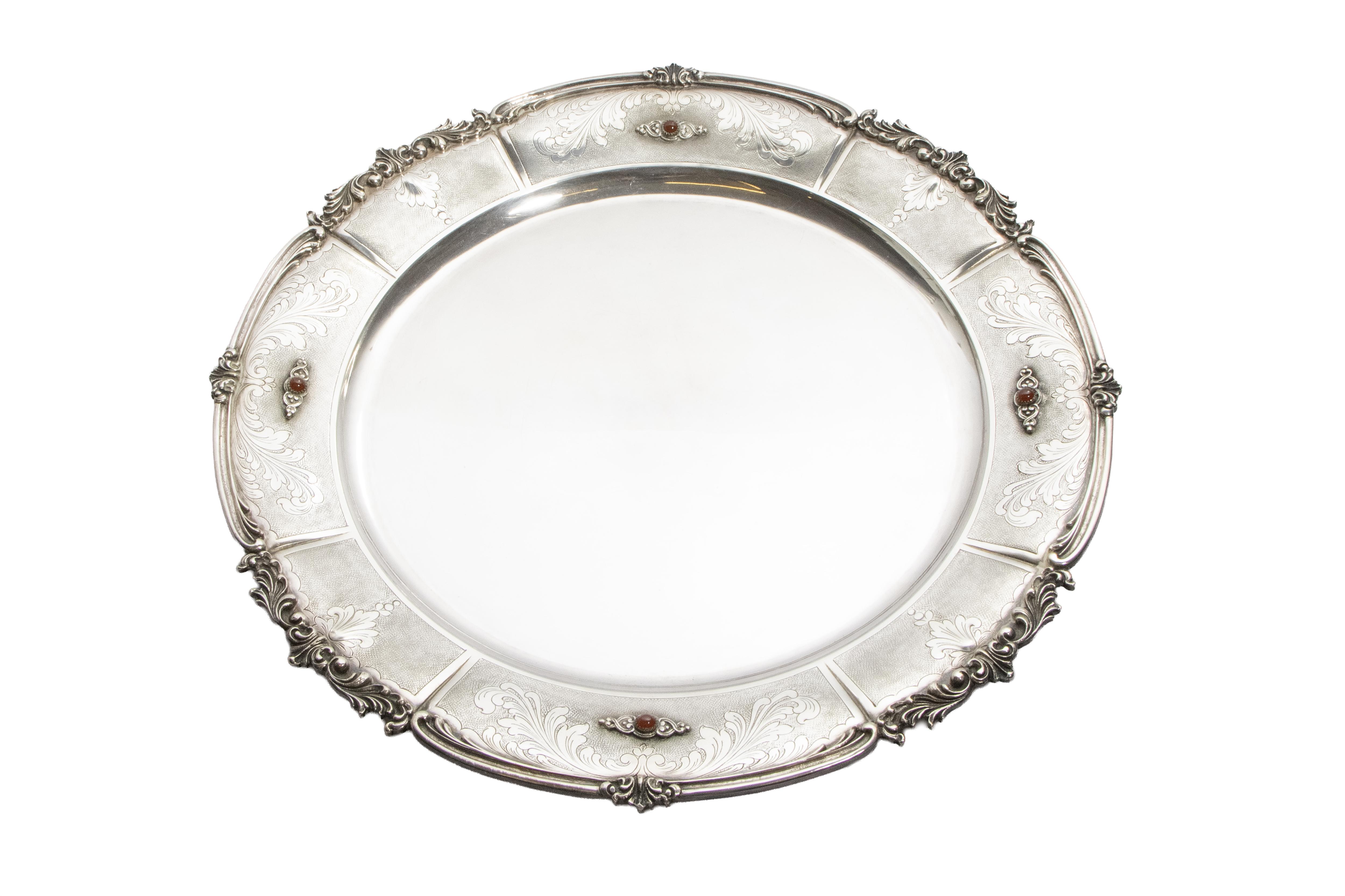 Centro con pietre - Asta Preziosi