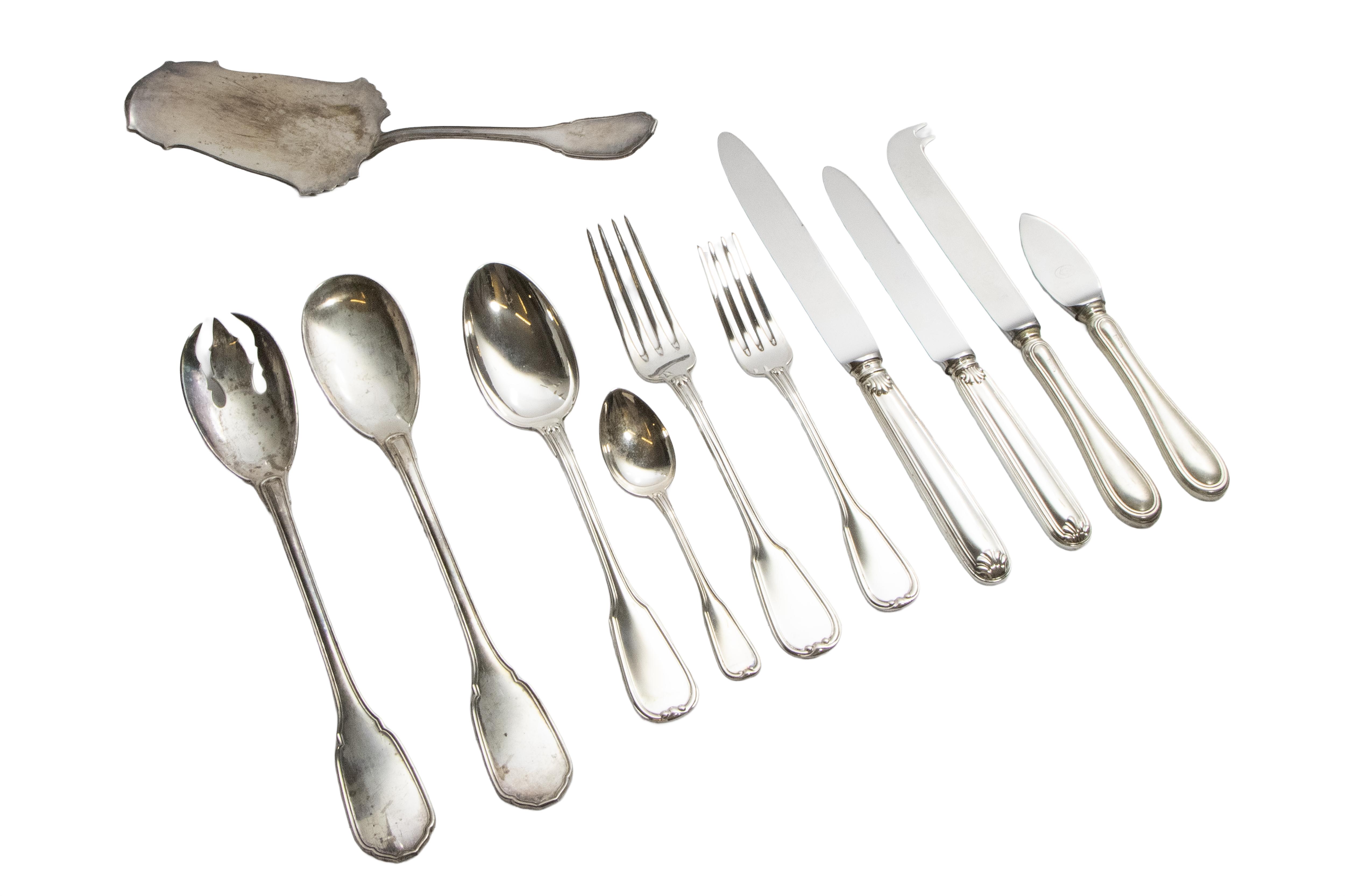 Cesa servizio di posate in argento - Asta Preziosi Cesa servizio di posate in argento - Asta Preziosi